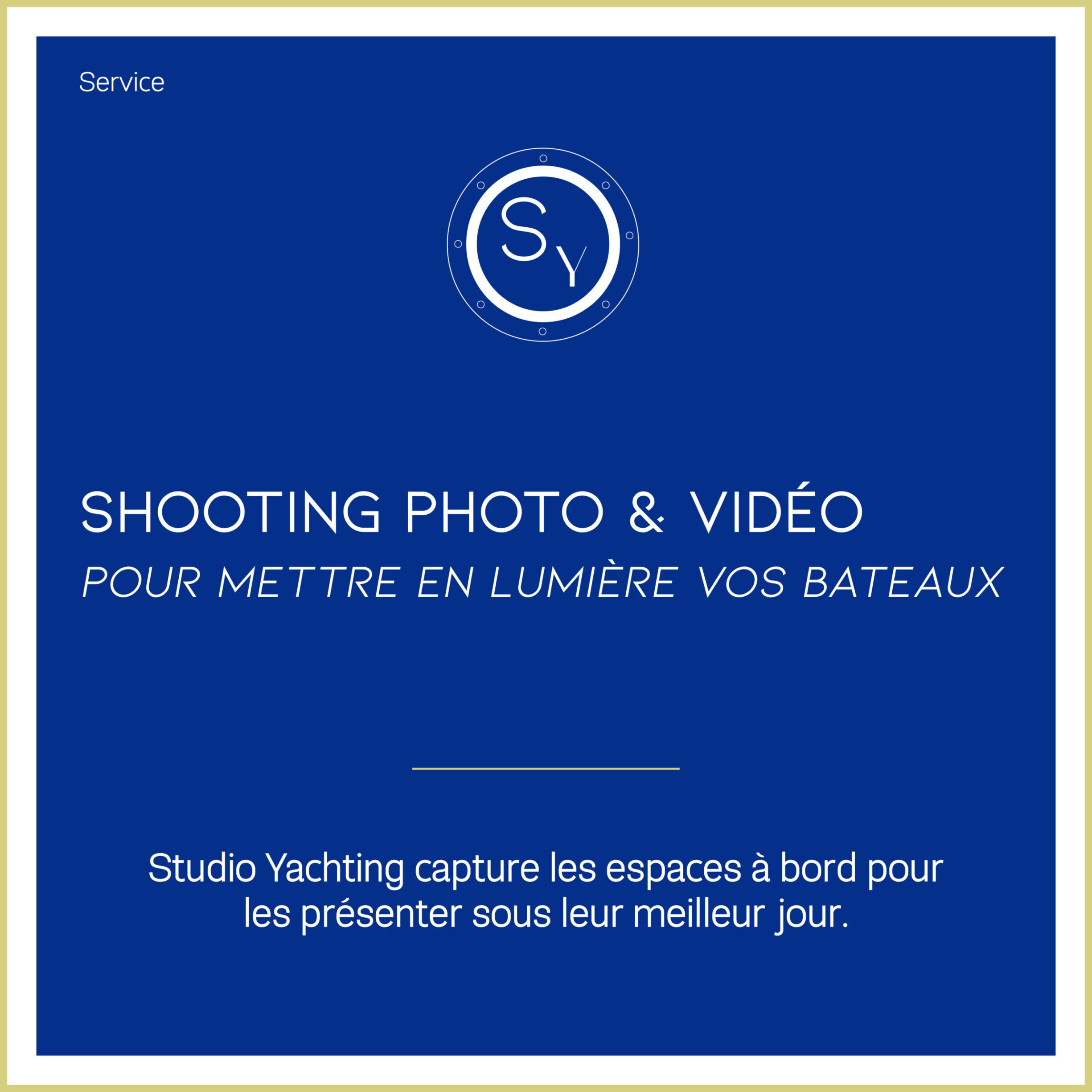 Création de contenus, supports de communication et identité visuelle pour le secteur du yachting – Studio Yachting